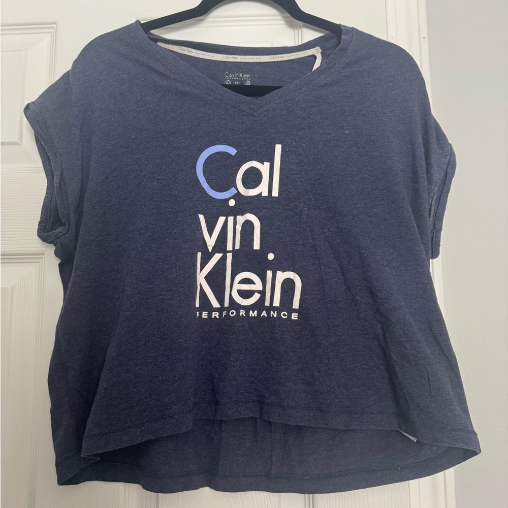 Calvin Klein Performance Dark Blue Women's Tee